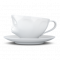 Coffee Cup 200ml - Kissing/Kuessend - White -Hoogwaardige kwaliteit hotelporcelein, magnetron en vaatwasmachine bestendig