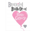 The Bright Side - Beautiful bundle of Baby Girlness - 17x14cm - Inclusief envelop