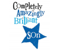 The Bright Side - Completely Amazing Brilliant Son - 17x14cm - Inclusief envelop